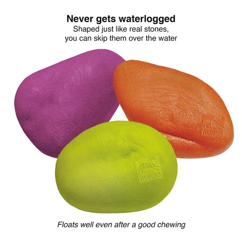 Kurgo Skipping Stones 3pk Floating Retrieving Toys For Dogs