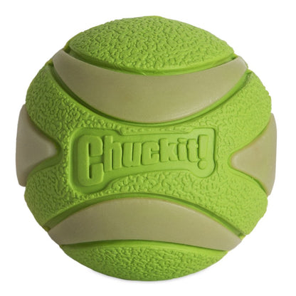 Chuckit! Max Glow Ultra Squeaker Ball Medium