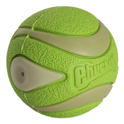 Chuckit! Max Glow Ultra Squeaker Ball Medium