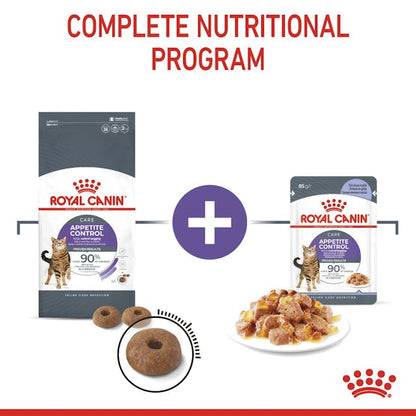 Royal Canin Appetite Control Wet Cat Food Pouches in Jelly