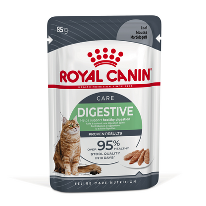 Royal Canin Digestive Care Cat Wet Food Pouches in Loaf