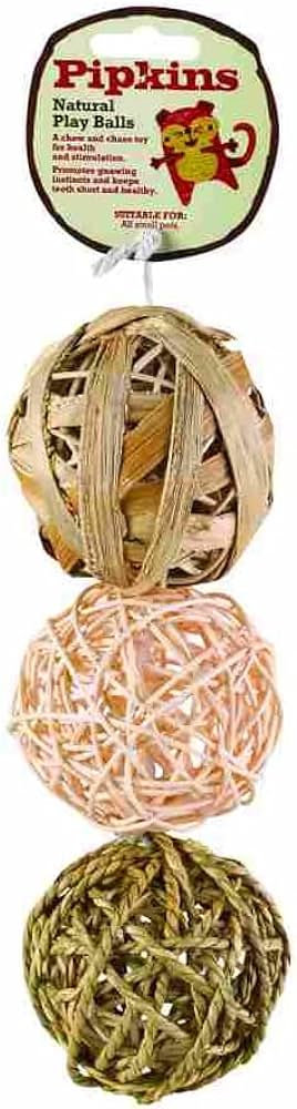 Petface Pipkins Natural Play Balls
