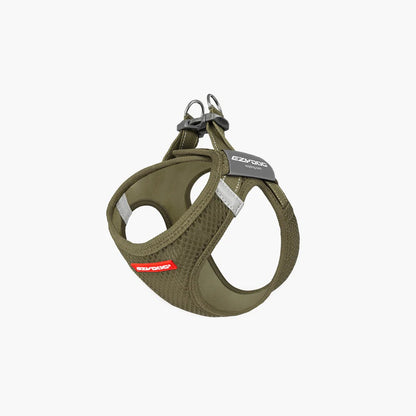 EzyDog FormFit Mesh Harness Green