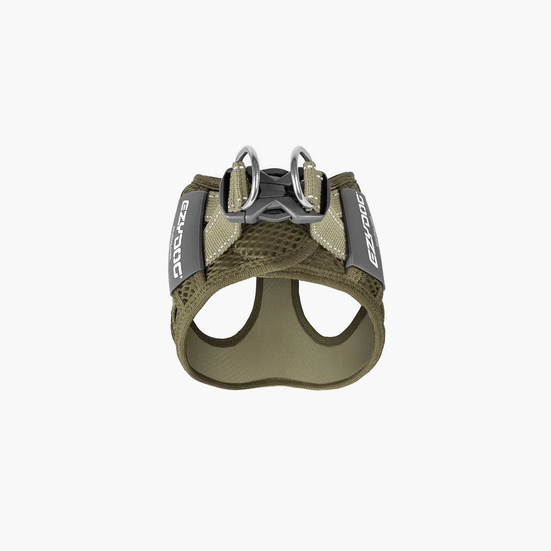 EzyDog FormFit Mesh Harness Green
