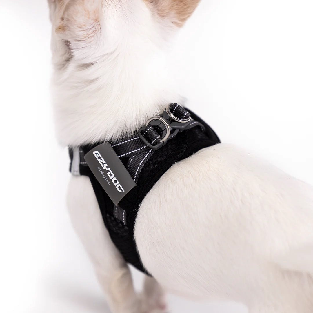 EzyDog FormFit Mesh Harness Green