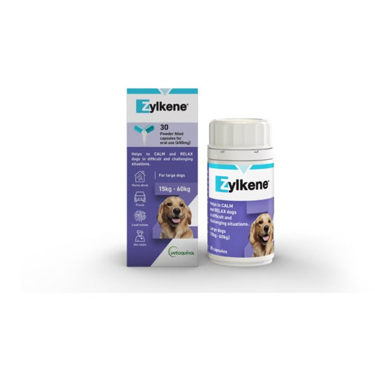 Zylkene 450mg 30 caps Calming Supplement