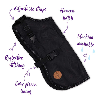 Kazoo Adventure Coat Black