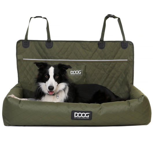 DOOG Large Car Seat Green