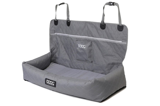 DOOG Large Car Seat Grey