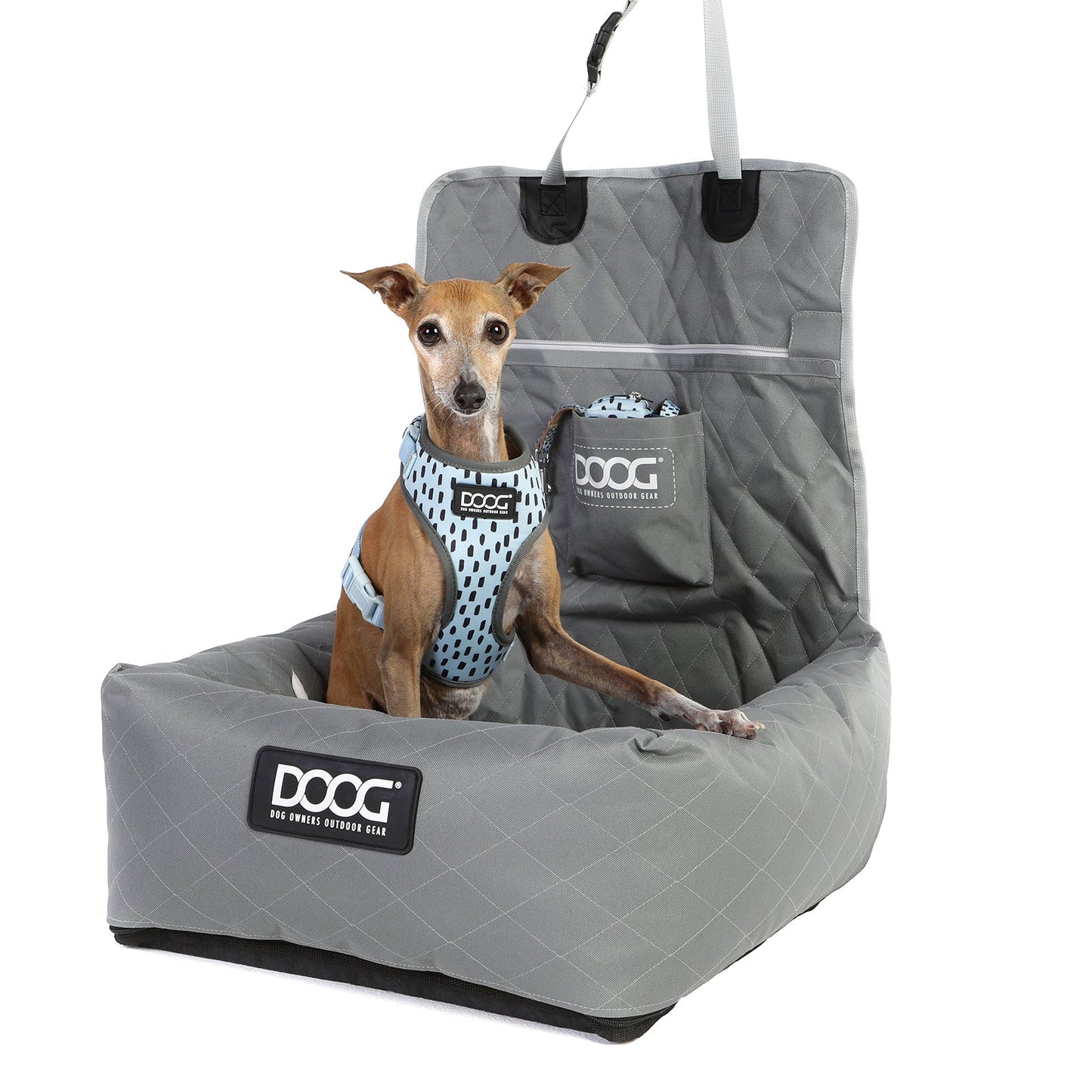 DOOG Car Seat Grey