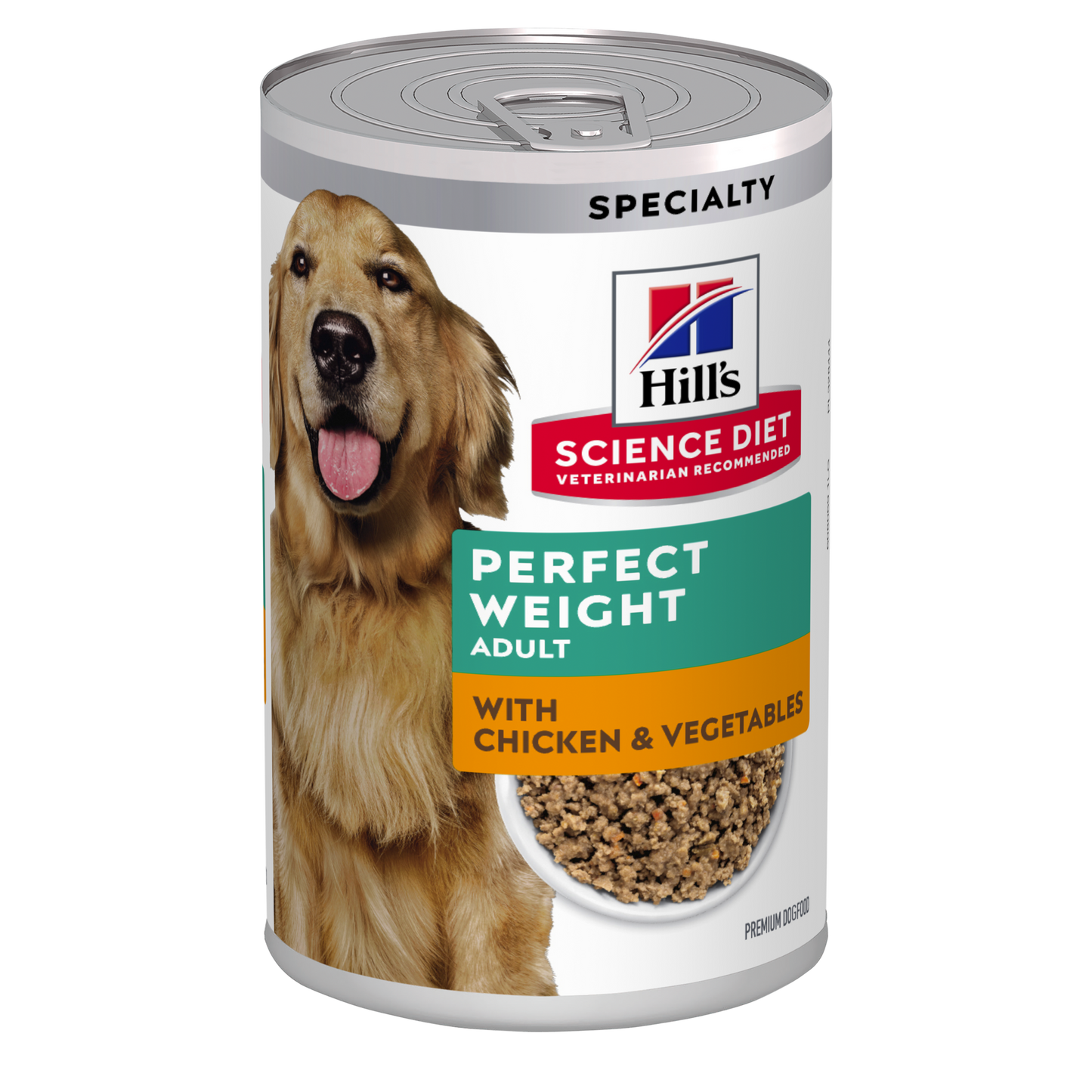 Hill's Science Diet Adult Perfect Weight Chicken & Vegetables Canned Wet Dog Food