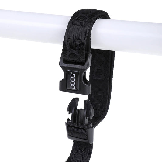 DOOG Neosport 'Clip It' Neoprene Dog Lead Black