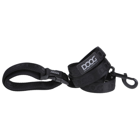 DOOG Neosport 'Clip It' Neoprene Dog Lead Black