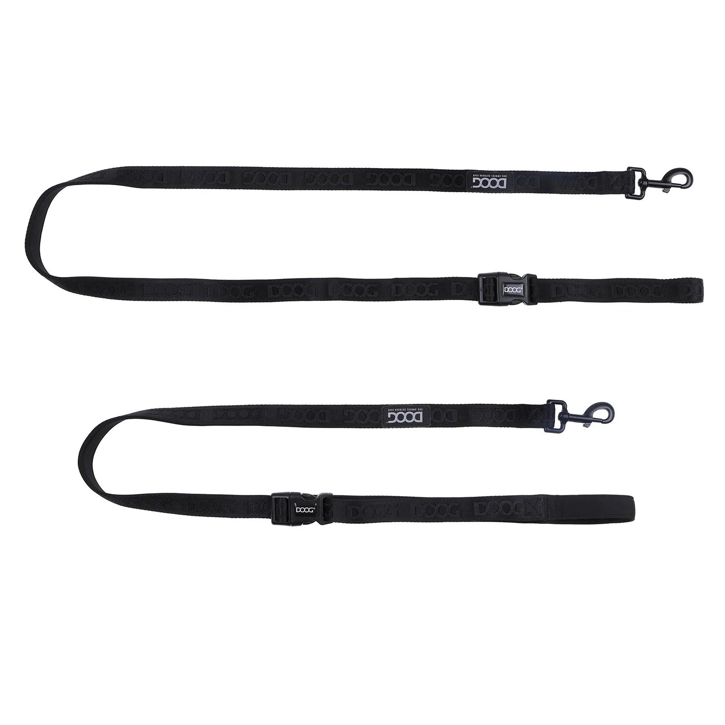 DOOG Neosport 'Clip It' Neoprene Dog Lead Black