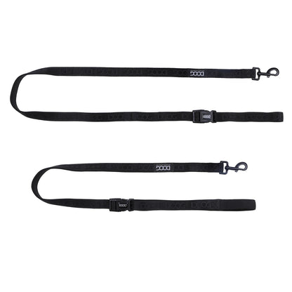 DOOG Neosport 'Clip It' Neoprene Dog Lead Black