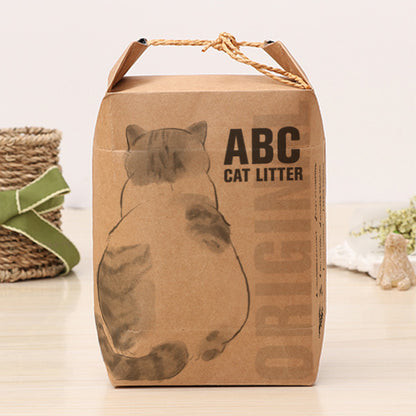 ABC Vegan Cat Litter Natural Scent Biodegradable, Clumpable & Flushable 4kg