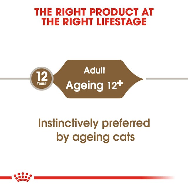 Royal Canin Ageing 12+ Wet Cat Food Pouches Chunks in Gravy