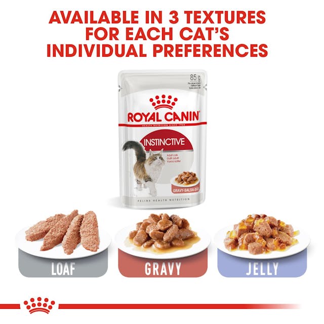 Royal Canin Instinctive Cat Wet Food Pouches Chunks in Gravy