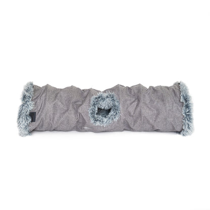 Superior Pet Goods Cat Tunnel Dove Grey