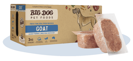 Big Dog Goat Raw Dog Food (12x250g/3kg)