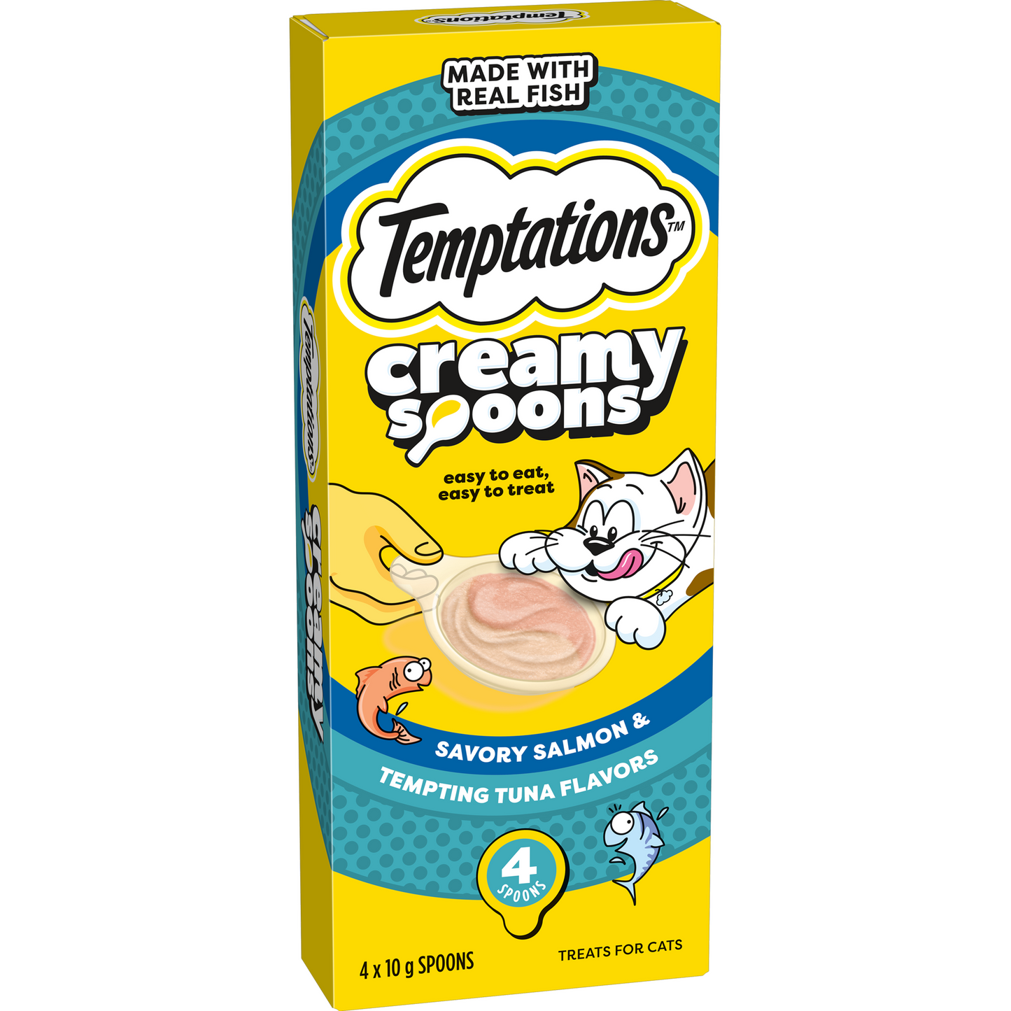 Temptations Creamy Spoons Savoury Salmon and Tempting Tuna