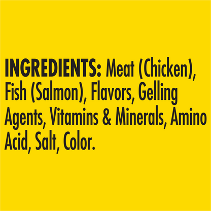 Temptations Creamy Spoons Tasty Chicken and Savoury Salmon 4x10g