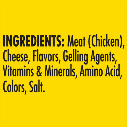 Temptations Creamy Spoons Tasty Chicken and Cheesy Cheese 4x10g