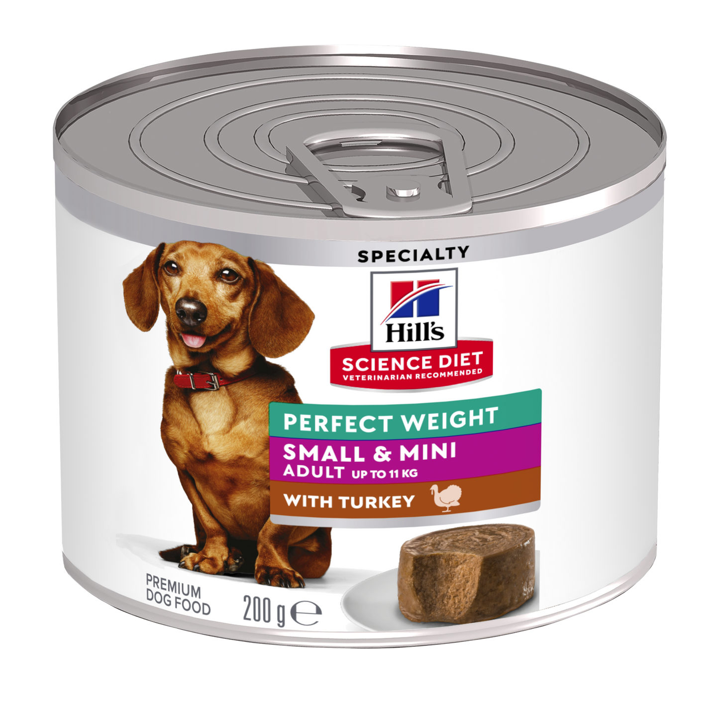 Hill's Science Diet Adult Perfect Weight Small & Mini with Turkey Canned Dog Food