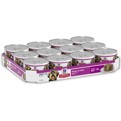 Hill's Science Diet Adult Small & Mini with Beef Canned Dog Food