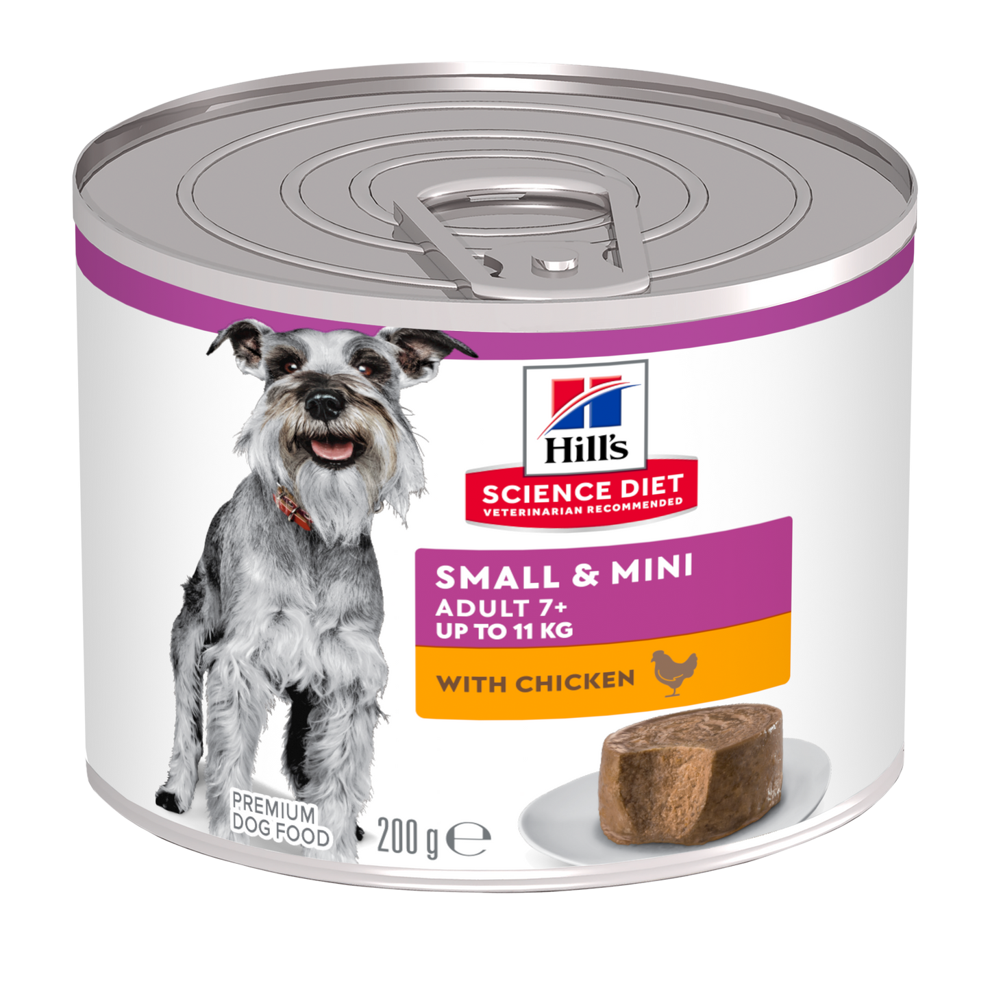 Hill's Science Diet Adult 7+ Senior Small & Mini with Chicken Canned Dog Food