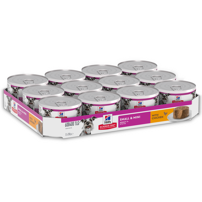 Hill's Science Diet Adult 7+ Senior Small & Mini with Chicken Canned Dog Food