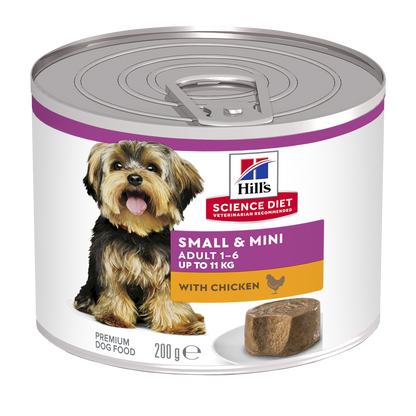 Hill's Science Diet Adult Small & Mini with Chicken Canned Dog Food
