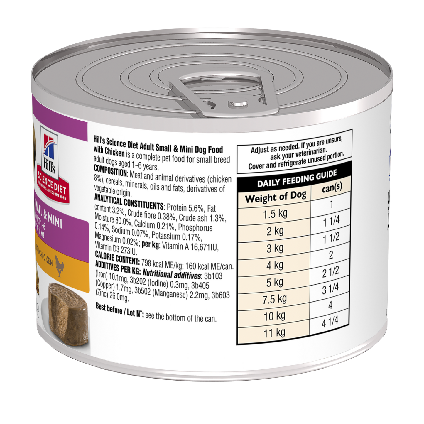 Hill's Science Diet Adult Small & Mini with Chicken Canned Dog Food