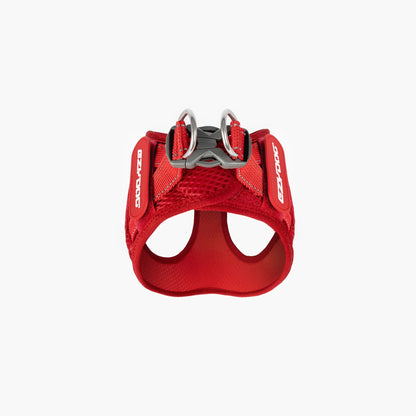 EzyDog FormFit Mesh Harness Red
