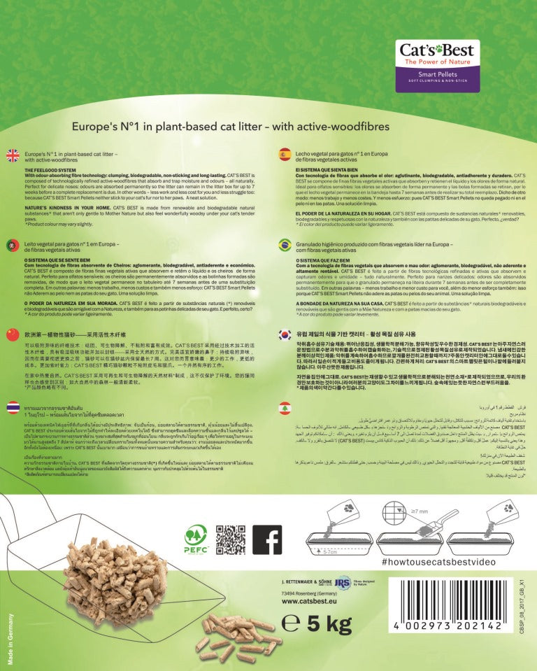 Cat's Best Smart Organic Clumping Litter