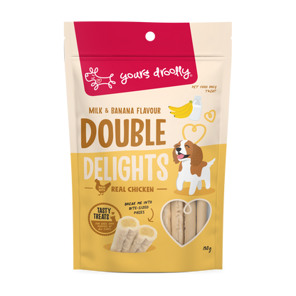 Yours Droolly Double Delight Milk & Banana