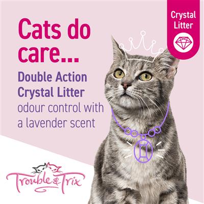 Trouble & Trix Lavender Crystals Litter 15L