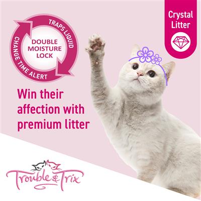 Trouble & Trix Lavender Crystals Litter 15L