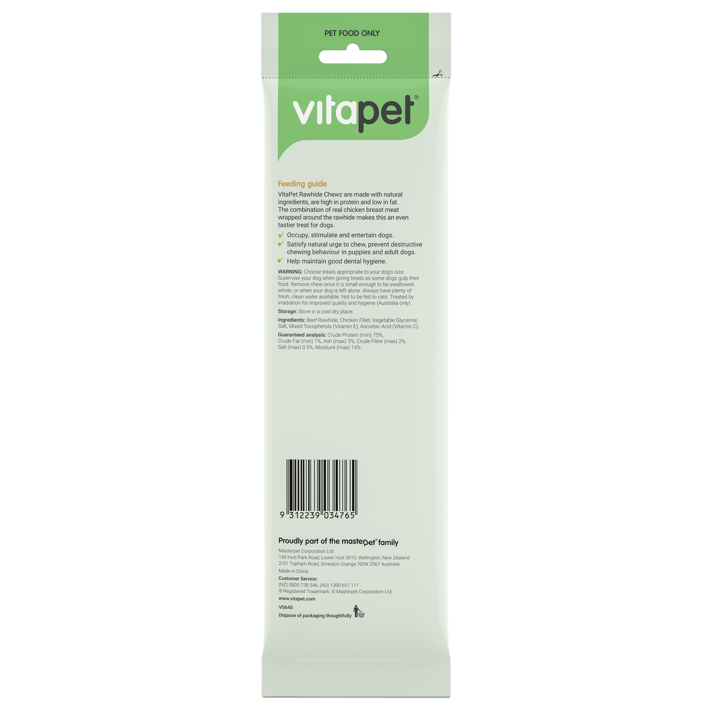 Vitapet Chicken Wrapped Rawhide Bone