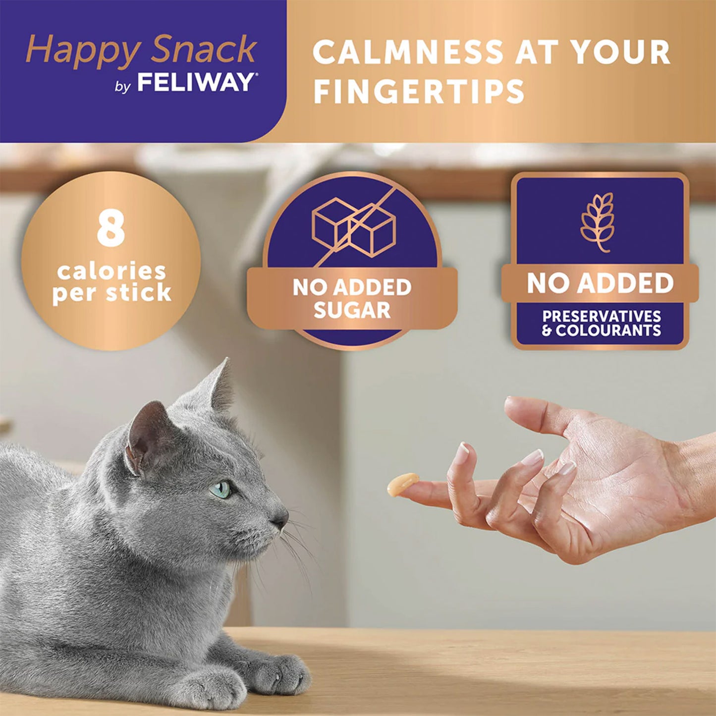 Feliway Happy Snack With Calming Agent 6 x 15g