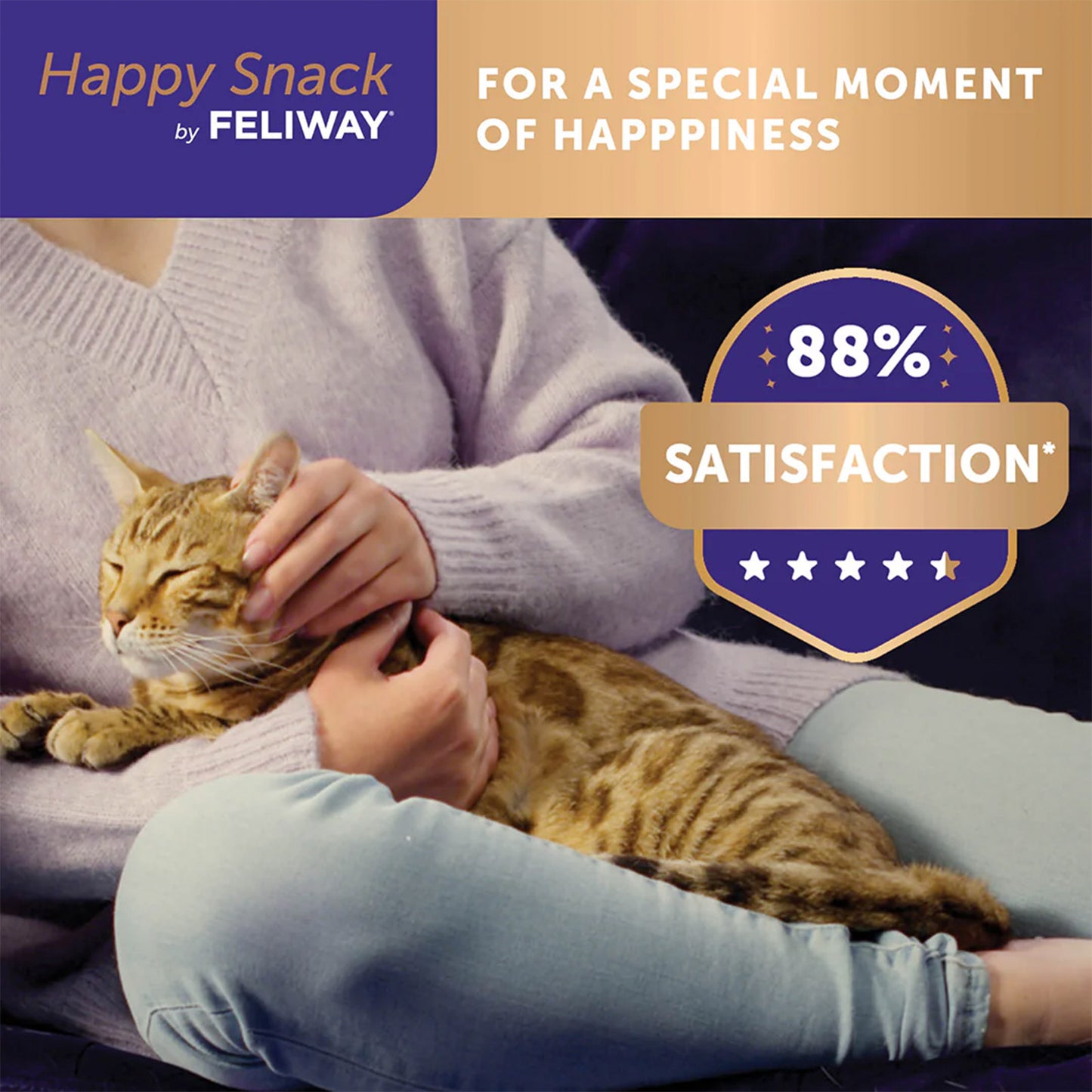 Feliway Happy Snack With Calming Agent 6 x 15g
