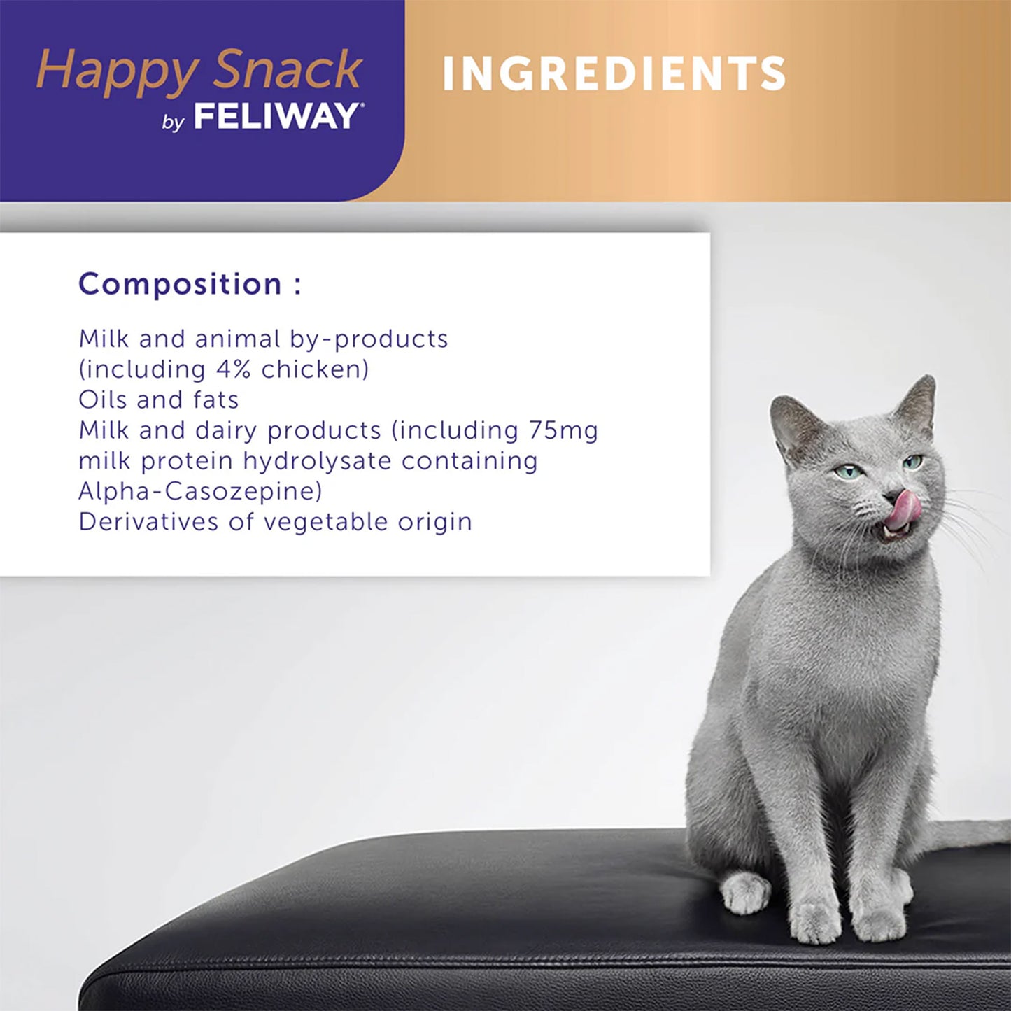 Feliway Happy Snack With Calming Agent 6 x 15g