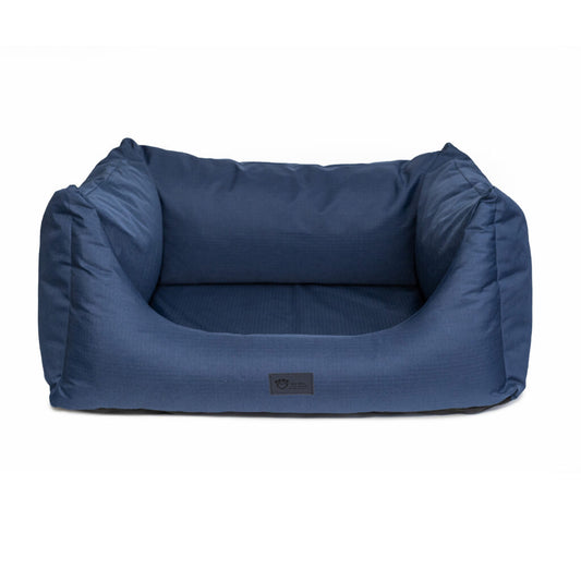 Superior Pet Goods High Side Hideout Ortho Dog Bed Ripstop Bondi Blue