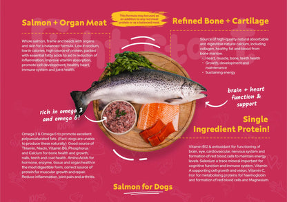 Right Start Salmon Belly for Cats & Dogs