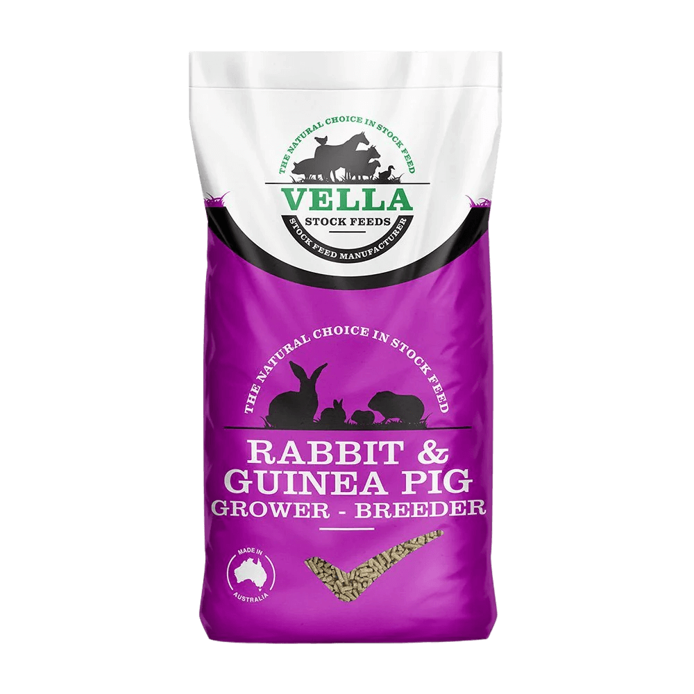 Vella Rabbit & Guinea Pig Pellets (WAREHOUSE PICK UP & SYDNEY DELIVERY ONLY)