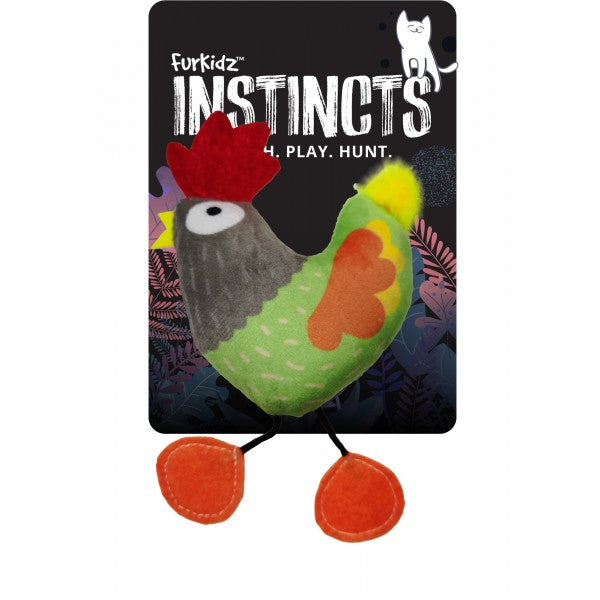 Furkidz Instincts Crowing Rooster