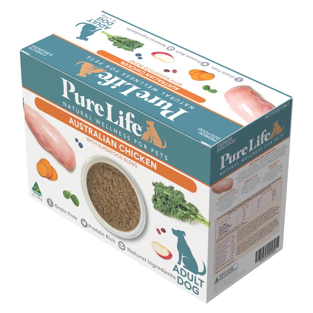 Pure Life Chicken Pate for Adult Dogs