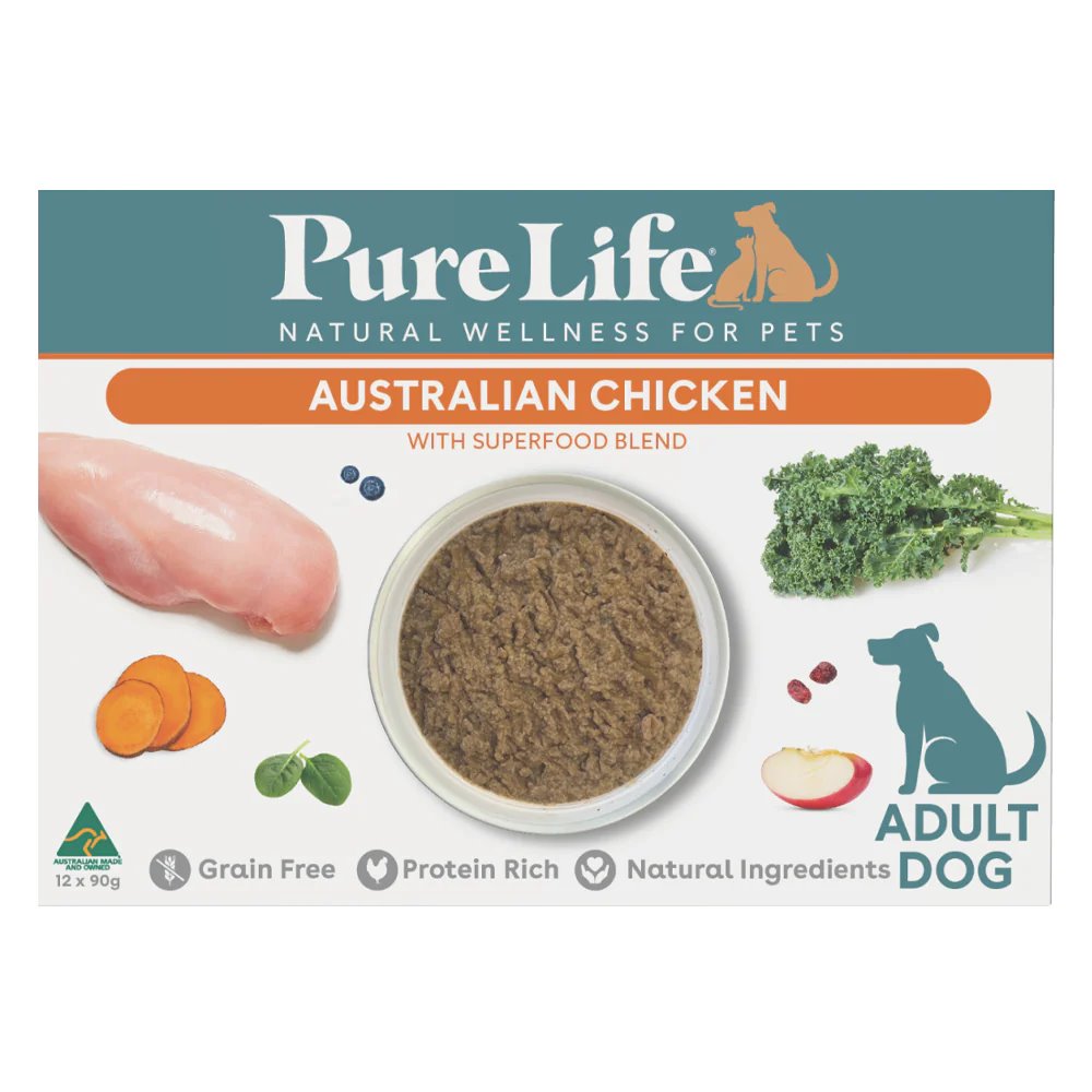 Pure Life Chicken Pate for Adult Dogs