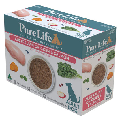 Pure Life Chicken & Salmon Pate for Adult Dogs