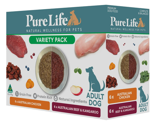 Pure Life Wet Variety Pack for Adult Dogs